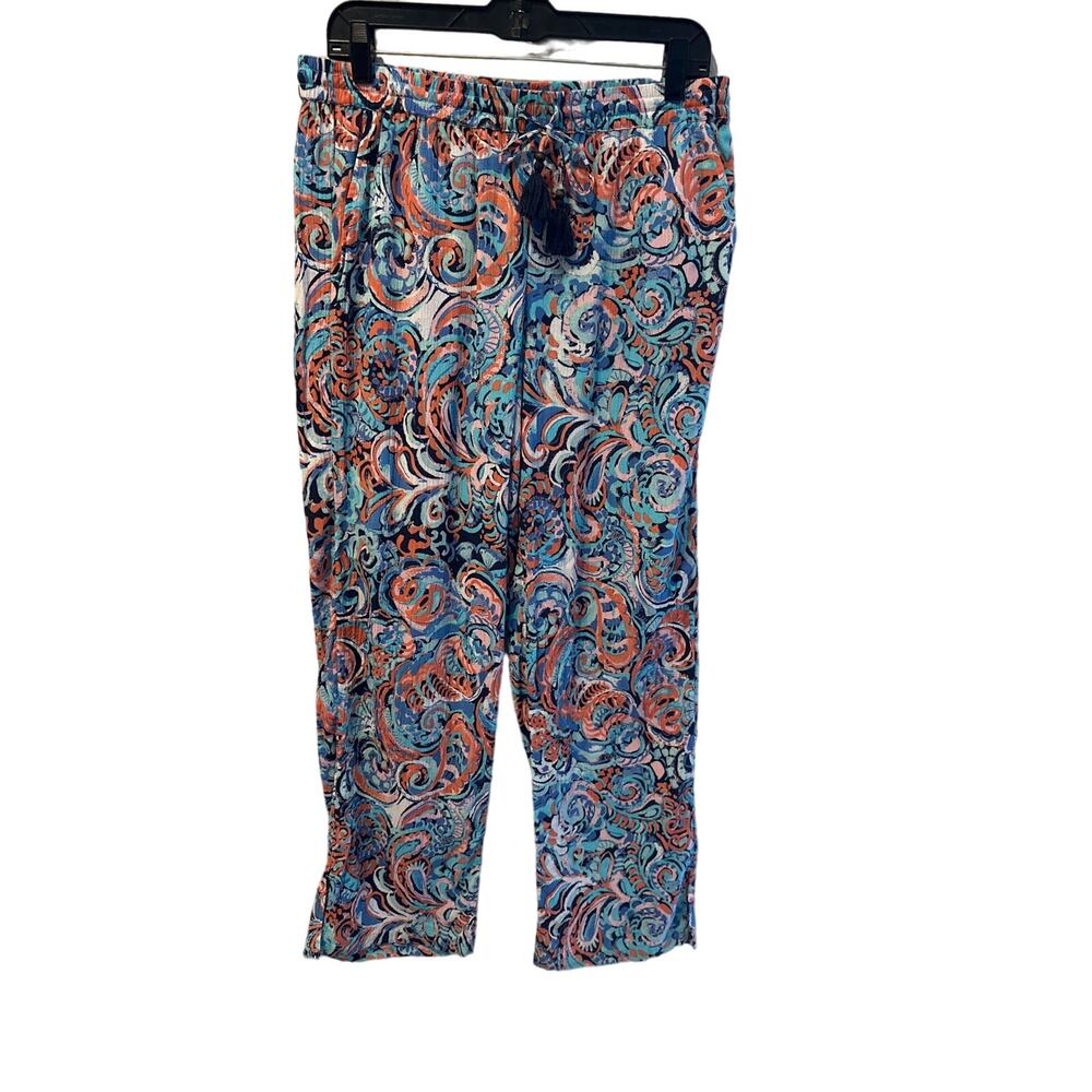 Women’s Talbots Printed Lounge Pants. Size Medium